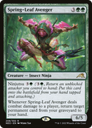Spring-Leaf Avenger (NEO-208) [Kamigawa: Neon Dynasty] Foil