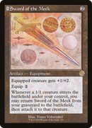 Sword of the Meek (Schematic) (BRR-122) [The Brothers' War Retro Artifacts] Foil