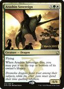 Arashin Sovereign (PRE-212) [Dragons of Tarkir Promos] Foil