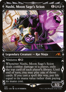 Nashi, Moon Sage's Scion (Showcase) (NEO-343) [Kamigawa: Neon Dynasty] Foil