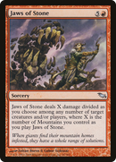 Jaws of Stone (SHM-097) [Shadowmoor] Foil