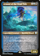 Araumi of the Dead Tide (Foil Etched) (CMR-587) [Commander Legends] Etched Foil