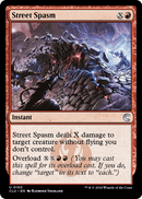 Street Spasm (CLU-150) [Ravnica: Clue Edition]