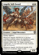 Angelic Sell-Sword (OTC-010) [Outlaws of Thunder Junction Commander]