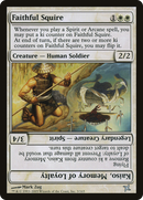 Faithful Squire (BOK-003) [Betrayers of Kamigawa] Foil