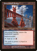 Silverbluff Bridge (Retro Frame) (BRC-200) [The Brothers' War Commander]
