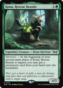 Kona, Rescue Beastie (PPDSK-187) [Promo Pack: Duskmourn: House of Horror Promos] Foil