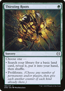 Thirsting Roots (ONE-185) [Phyrexia: All Will Be One] Foil