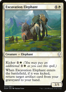 Excavation Elephant (DOM-017) [Dominaria]