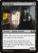 Hired Blade (M19-100) [Core Set 2019] Foil