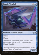 Faerie Vandal (SNC-044) [Streets of New Capenna] Foil