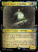 Elrond, Master of Healing (Showcase Scrolls) (LTR-651) [The Lord of the Rings: Tales of Middle-earth] Foil