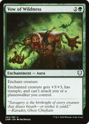 Vow of Wildness (CMR-262) [Commander Legends] Foil