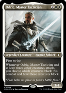 Odric, Master Tactician (Foil Etched) (CMM-468) [Commander Masters] Foil