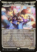 Light-Paws, Emperor's Voice (Showcase) (NEO-367) [Kamigawa: Neon Dynasty] Foil