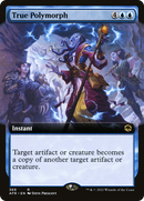 True Polymorph (Extended Art) (AFR-369) [Adventures in the Forgotten Realms] Foil