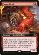 Scrap Welder (Extended Art) (NEO-471) [Kamigawa: Neon Dynasty] Foil