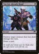 You Are Already Dead (NEO-129) [Kamigawa: Neon Dynasty] Foil