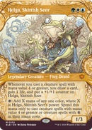 Helga, Skittish Seer (Showcase) (BLB-332) (Borderless) [Bloomburrow]
