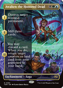 Awaken the Honored Dead (Borderless) (TDM-383) [Tarkir: Dragonstorm]
