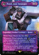 Prowl, Stoic Strategist (Shattered Glass) (BOT-016) (Borderless) [Transformers] Foil