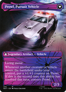 Prowl, Stoic Strategist (Shattered Glass) (BOT-016) (Borderless) [Transformers]