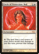 Circle of Protection: Red (FNM-008) [Friday Night Magic 2005] Foil