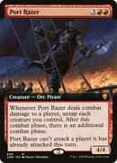 Port Razer (Extended Art) (CMR-669) [Commander Legends] Foil