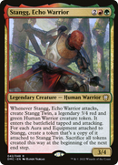 Stangg, Echo Warrior (DMC-042) [Dominaria United Commander] Foil
