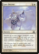 Lyev Decree (DGM-003) [Dragon's Maze] Foil