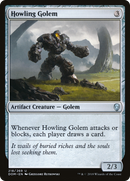 Howling Golem (DOM-218) [Dominaria] Foil
