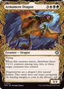 Armament Dragon (Showcase) (TDM-307) [Tarkir: Dragonstorm] Foil