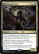 The Scarab God (PRE-145) [Hour of Devastation Promos] Foil