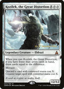 Kozilek, the Great Distortion (PRE-004) [Oath of the Gatewatch Promos] Foil