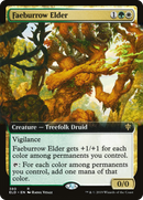 Faeburrow Elder (Extended Art) (ELD-380) [Throne of Eldraine] Foil