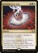 Incandescent Aria (SNC-192) [Streets of New Capenna] Foil