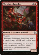 Thrashing Frontliner (MOM-167) [March of the Machine] Foil