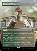 Restless Prairie (Borderless) (LCI-348) [The Lost Caverns of Ixalan] Foil