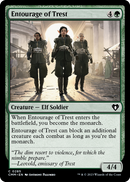 Entourage of Trest (CMM-285) [Commander Masters] Foil