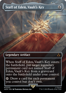 Staff of Eden, Vault's Key (Borderless) (ACR-123) [Assassin's Creed] Foil