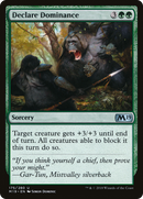 Declare Dominance (M19-175) [Core Set 2019]