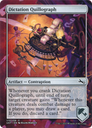 Dictation Quillograph (UST-175) (Borderless) [Unstable]