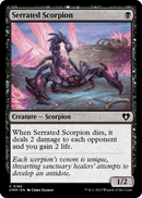Serrated Scorpion (CMM-185) [Commander Masters] Foil