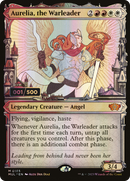 Aurelia, the Warleader (Serial Numbered) (MUL-165) (Showcase) [Multiverse Legends] Foil