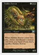Hidden Horror (6ED-137) [Classic Sixth Edition]