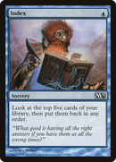 Index (M13-055) [Magic 2013] Foil