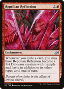 Reptilian Reflection (IKO-132) [Ikoria: Lair of Behemoths] Foil