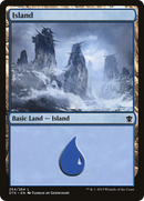 Island (DTK-254) [Dragons of Tarkir] Foil