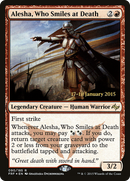 Alesha, Who Smiles at Death (PRE-090) [Fate Reforged Promos] Foil