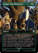 Tempt with Discovery (Borderless) (LTC-532) [Tales of Middle-earth Commander] Foil